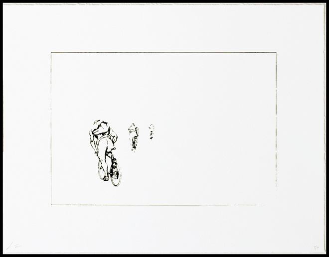 Bicycle Messenger Print #2